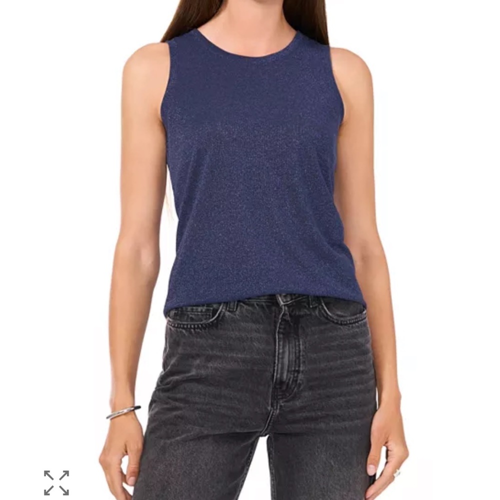 Vince Camuto Midnight Blue Tank Top